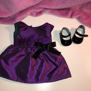 American girl matching Christmas set .